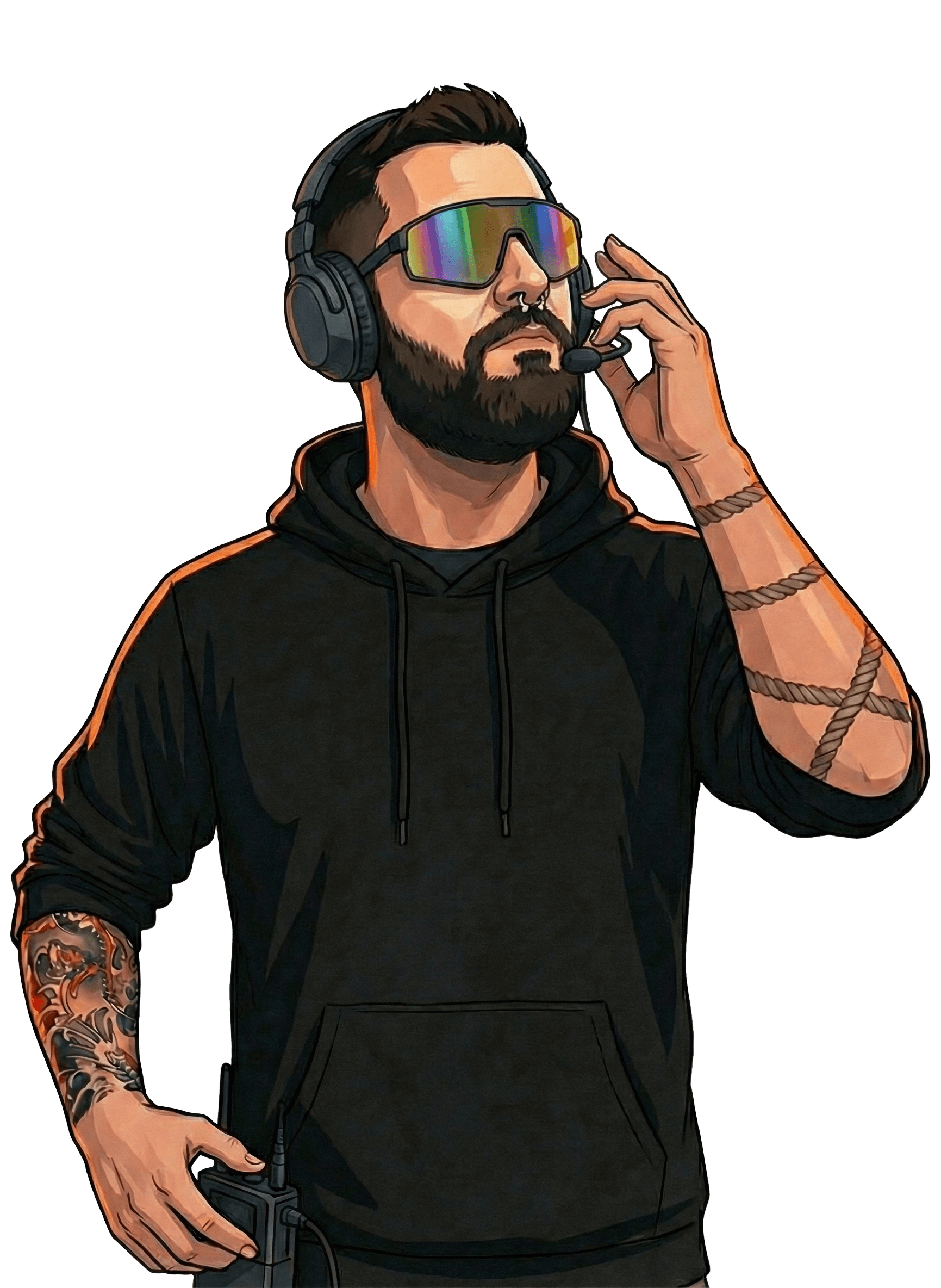 Jamie as Stage Manager